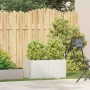 Jardinera de acero laminado en frío blanco 80x40x40 cm von , Töpfe und Pflanzgefäße - Ref: Foro24-860669, Preis: 77,37 €, Rab...