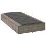 Tumbona con cojín flotante ratán sintético gris by , Loungers - Ref: Foro24-4104204, Price: 204,50 €, Discount: %
