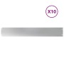 Bordes para césped 10 uds 15x103 cm acero galvanizado by , Garden edging and edging - Ref: Foro24-860147, Price: 43,54 €, Dis...