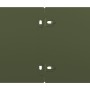 Bordes césped 10 uds acero laminado frío verde oliva 15x103 cm von , Garteneinfassung und Einfassung - Ref: Foro24-860145, Pr...