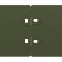 Bordes césped 50 uds acero laminado frío verde oliva 10x103 cm by , Garden edging and edging - Ref: Foro24-860139, Price: 120...
