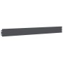 Bordes césped 10 uds antracita 10x103 cm acero laminado frío