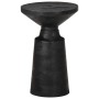 Mesa auxiliar madera maciza de mango negra Ø33x50 cm by , Side tables - Ref: Foro24-4017539, Price: 112,68 €, Discount: %