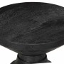Mesa auxiliar madera maciza de mango negra Ø33x50 cm by , Side tables - Ref: Foro24-4017539, Price: 112,68 €, Discount: %