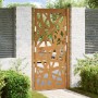 Puerta de jardín de acero desgastado diseño ligero 105x205 cm de , Puertas de jardín - Ref: Foro24-4100958, Precio: 273,52 €,...