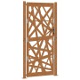 Puerta de jardín de acero desgastado diseño ligero 105x205 cm de , Puertas de jardín - Ref: Foro24-4100958, Precio: 273,52 €,...