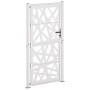 Puerta de jardín de acero desgastado diseño ligero 105x205 cm de , Puertas de jardín - Ref: Foro24-4100958, Precio: 273,52 €,...