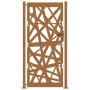 Puerta de jardín de acero desgastado diseño ligero 105x205 cm de , Puertas de jardín - Ref: Foro24-4100958, Precio: 273,52 €,...