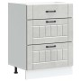 Mueble bajo de cocina Lucca madera contrachapada gris cemento von , Küchenschränke - Ref: Foro24-854273, Preis: 107,17 €, Rab...