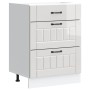 Mueble bajo de cocina Lucca blanca de alto brillo von , Küchenschränke - Ref: Foro24-854271, Preis: 122,28 €, Rabatt: %