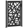 Puerta de jardín de acero negra diseño luminoso 105x155 cm by , garden gates - Ref: Foro24-4100951, Price: 222,76 €, Discount: %