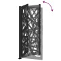 Puerta de jardín de acero negra diseño luminoso 105x205 cm von , Gartentore - Ref: Foro24-4100953, Preis: 273,11 €, Rabatt: %
