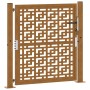 Puerta de jardín diseño en cruz de acero desgastado 105x105 cm by , garden gates - Ref: Foro24-4101004, Price: 180,13 €, Disc...