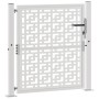 Puerta de jardín diseño en cruz de acero desgastado 105x105 cm by , garden gates - Ref: Foro24-4101004, Price: 180,13 €, Disc...