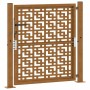 Puerta de jardín diseño en cruz de acero desgastado 105x105 cm by , garden gates - Ref: Foro24-4101004, Price: 180,13 €, Disc...