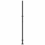 Puerta de jardín diseño llama acero negro 105x205 cm by , garden gates - Ref: Foro24-4100993, Price: 277,74 €, Discount: %