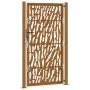 Puerta de jardín diseño con listón acero desgastado 105x180 cm von , Gartentore - Ref: Foro24-4100987, Preis: 259,93 €, Rabat...