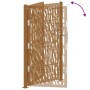 Puerta de jardín diseño con listón acero desgastado 105x180 cm von , Gartentore - Ref: Foro24-4100987, Preis: 259,93 €, Rabat...