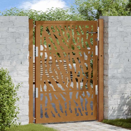 Puerta de jardín diseño con listón acero desgastado 105x130 cm von , Gartentore - Ref: Foro24-4100985, Preis: 207,26 €, Rabat...