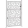 Puerta de jardín diseño de hojas de acero desgastado 105x155 cm von , Gartentore - Ref: Foro24-4100966, Preis: 220,73 €, Raba...