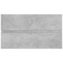 vi Concrete gray engineered wood sink cabinet 80x38.5x45cm by vidaXL, Bathroom furniture - Ref: Foro24-804750, Price: 48,48 €...