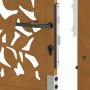 Puerta de jardín diseño de hojas de acero desgastado 105x105 cm von , Gartentore - Ref: Foro24-4100964, Preis: 167,45 €, Raba...
