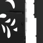 Puerta de jardín diseño ondulado de acero negro 105x180 cm von , Gartentore - Ref: Foro24-4100972, Preis: 288,32 €, Rabatt: %