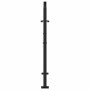 Puerta de jardín negra con diseño de carril de acero 105x106 cm by , garden gates - Ref: Foro24-4100979, Price: 164,69 €, Dis...