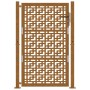 Puerta de jardín diseño en cruz de acero desgastado 105x155 cm by , garden gates - Ref: Foro24-4101006, Price: 220,41 €, Disc...