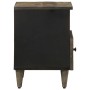 Mesitas noche 2 uds madera maciza mango gris claro 40x33x46 cm by , Nightstands - Ref: Foro24-4017799, Price: 117,30 €, Disco...