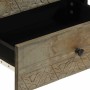 Mesita de noche madera maciza de mango gris claro 50x33x60 cm von , Nachttische - Ref: Foro24-4017802, Preis: 102,79 €, Rabat...