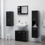 Badezimmerspiegel aus schwarzem Sperrholz, 60 x 10,5 x 45 cm von vidaXL, Badezimmerwaschtische - Ref: Foro24-805007, Preis: 3...