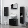 Badezimmerspiegel aus schwarzem Sperrholz, 60 x 10,5 x 45 cm von vidaXL, Badezimmerwaschtische - Ref: Foro24-805007, Preis: 3...