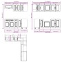 Mueble de cocina Kalmar negra 11 piezas madera contrachapada von , Küchenschränke - Ref: Foro24-3314912, Preis: 731,41 €, Rab...