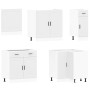 Mueble de cocina Porto blanco 11 piezas madera contrachapada von , Küchenschränke - Ref: Foro24-3314931, Preis: 731,06 €, Rab...