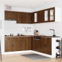 Mueble cocina Porto roble marrón 11 pzas madera contrachapada by , Kitchen cabinets - Ref: Foro24-3314938, Price: 703,82 €, D...