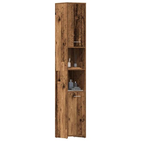 Armario de baño madera de ingeniería envejecida 30x30x183,5 cm von , Badezimmermöbel - Ref: Foro24-859393, Preis: 92,57 €, Ra...