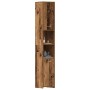 Armario de baño madera de ingeniería envejecida 30x30x183,5 cm von , Badezimmermöbel - Ref: Foro24-859393, Preis: 92,57 €, Ra...