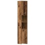 Armario de baño madera de ingeniería envejecida 30x30x183,5 cm von , Badezimmermöbel - Ref: Foro24-859393, Preis: 92,57 €, Ra...