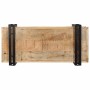 Estante de pared madera maciza de mango 70x33x35 cm by , CD and DVD storage - Ref: Foro24-4017482, Price: 86,10 €, Discount: %