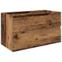 Mueble lavabo con lavabo integrado y grifo madera vieja by , bathroom vanities - Ref: Foro24-3328933, Price: 253,62 €, Discou...