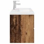 Mueble lavabo con lavabo integrado y grifo madera vieja by , bathroom vanities - Ref: Foro24-3328933, Price: 253,62 €, Discou...