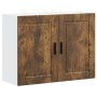 Armario de pared cocina Porto madera ingeniería roble ahumado de , Armarios de cocina - Ref: Foro24-854072, Precio: 81,94 €