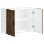 Armario de pared cocina Porto madera ingeniería roble ahumado de , Armarios de cocina - Ref: Foro24-854072, Precio: 76,82 €, ...