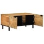 Mesa de centro marrón 80x50x40 cm madera maciza mango by , Coffee table - Ref: Foro24-4017725, Price: 115,83 €, Discount: %