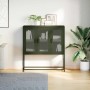 Aparador de acero laminado en frío verde oliva 100,5x39x107 cm by , Sideboards - Ref: Foro24-853408, Price: 136,38 €, Discoun...