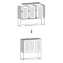 Aparador de acero laminado en frío verde oliva 100,5x39x107 cm by , Sideboards - Ref: Foro24-853408, Price: 136,38 €, Discoun...
