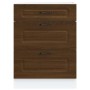 Mueble bajo de cocina Kalmar madera ingeniería de roble marrón von , Küchenschränke - Ref: Foro24-854286, Preis: 110,99 €, Ra...