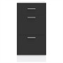 Armario bajo de madera de ingeniería negro 40x46x81,5 cm von , Küchenschränke - Ref: Foro24-854212, Preis: 87,47 €, Rabatt: %
