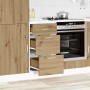 Armario inferior madera ingeniería roble artisan 40x46x81,5 cm by , Kitchen cabinets - Ref: Foro24-854219, Price: 96,23 €, Di...